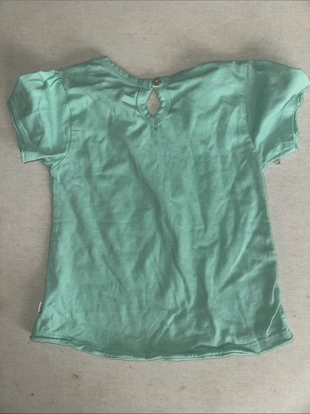 Kids Size 3T Honest Mint Green Short Sleeve Tee